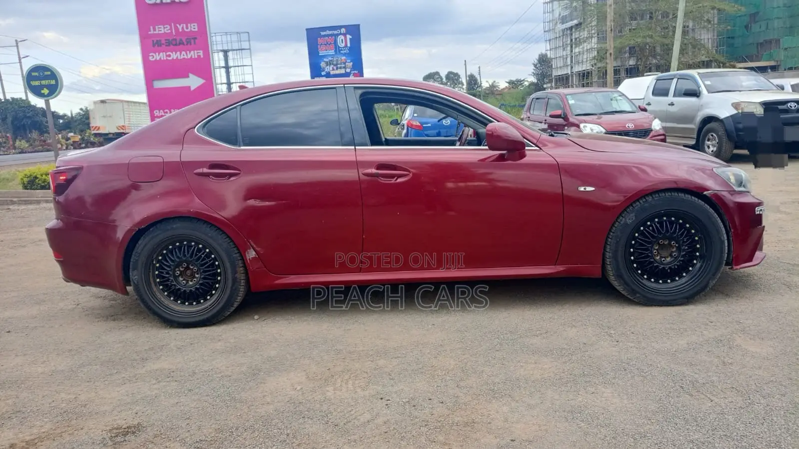Lexus IS 2008 Red