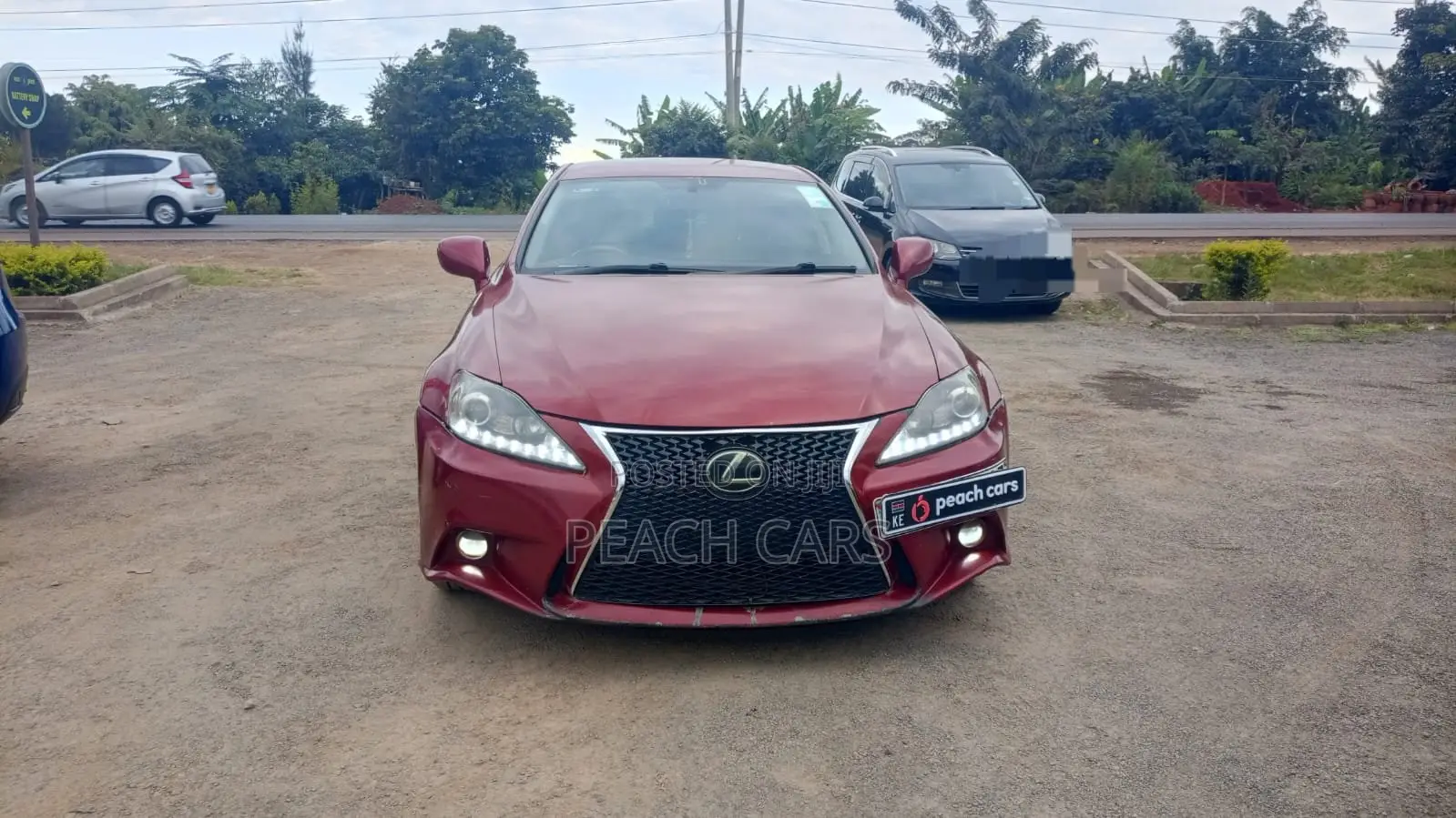 Lexus IS 2008 Red