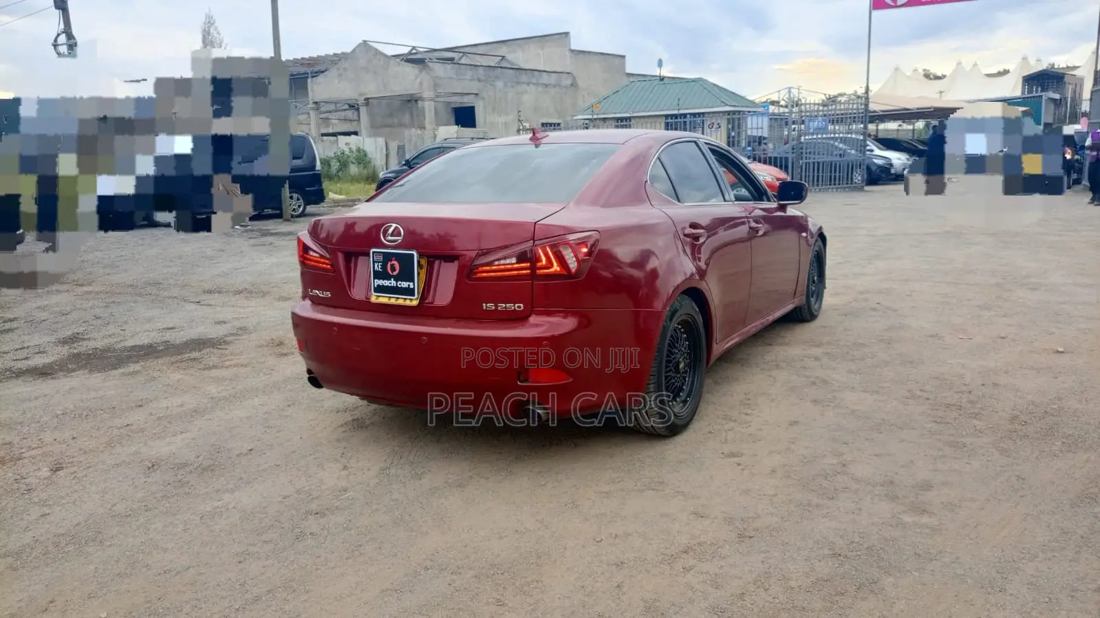 Lexus IS 2008 Red