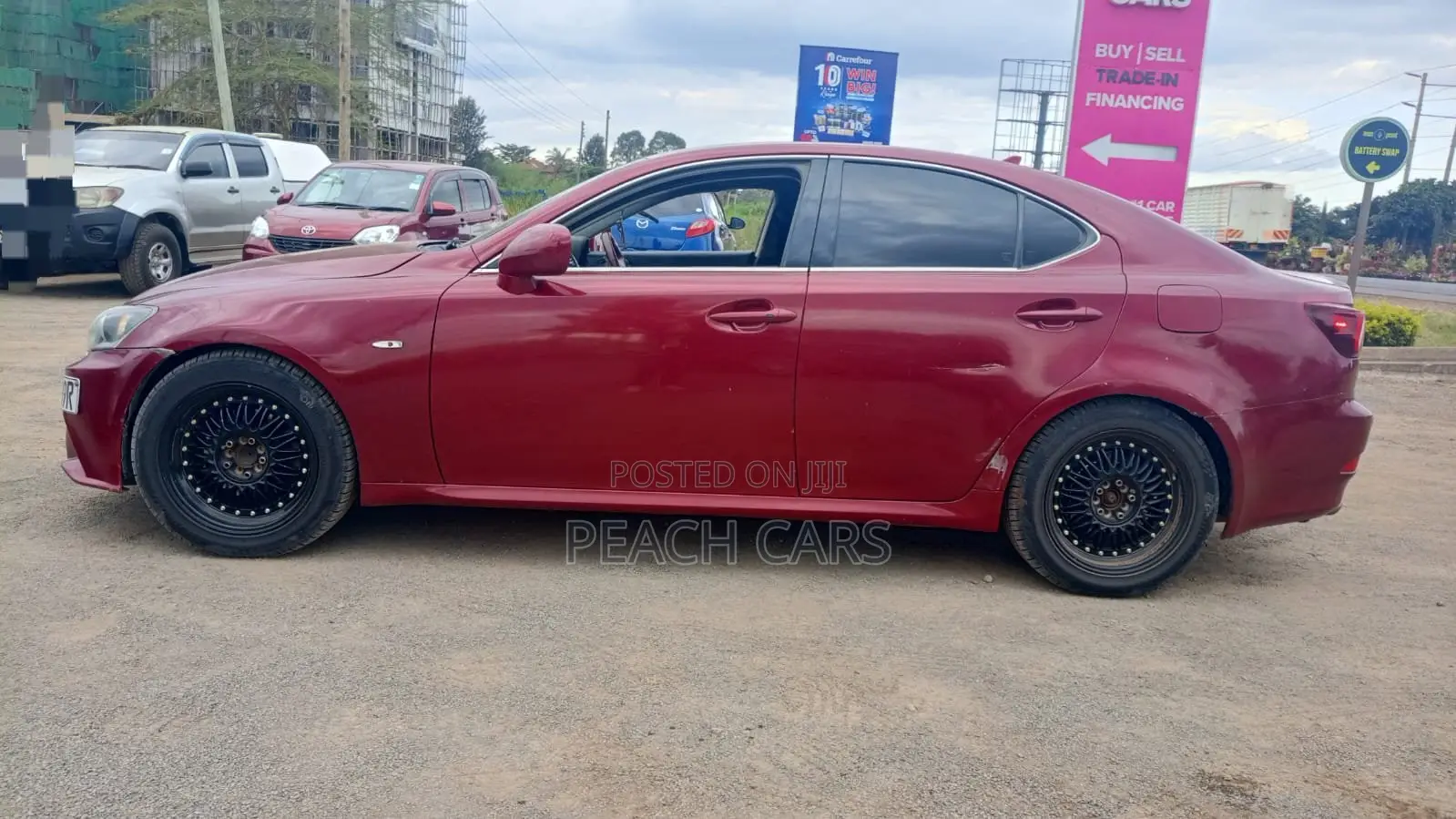 Lexus IS 2008 Red