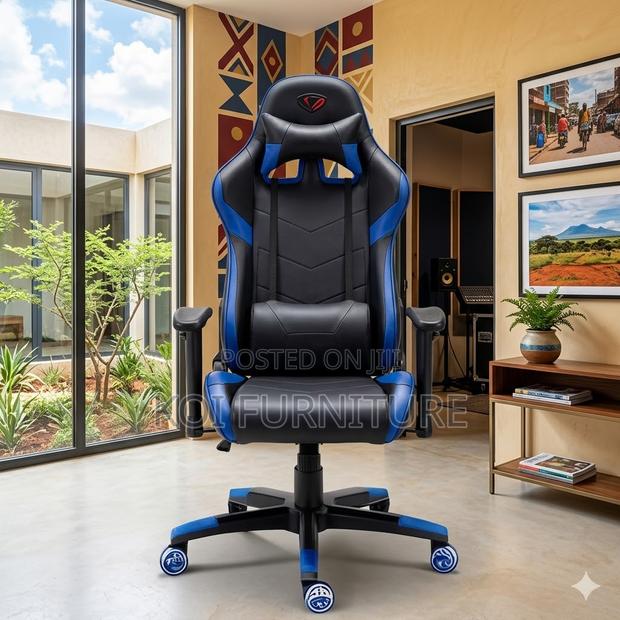 Office Chairs; Leather Home Office Creazene Gaming Chairs - thumbnail 3