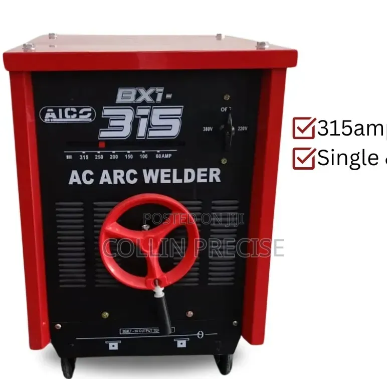 315amps Ac Arc Welder (Single and Three Phase)