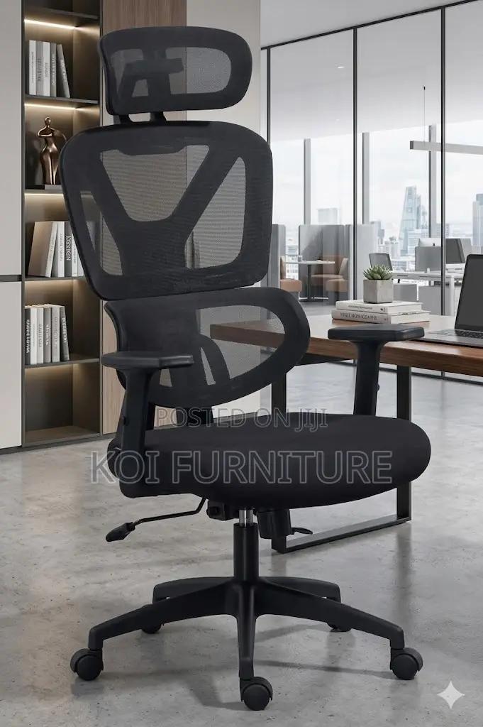 Office Chairs; High Back Fabric Orthopedic Vitoree Chairs