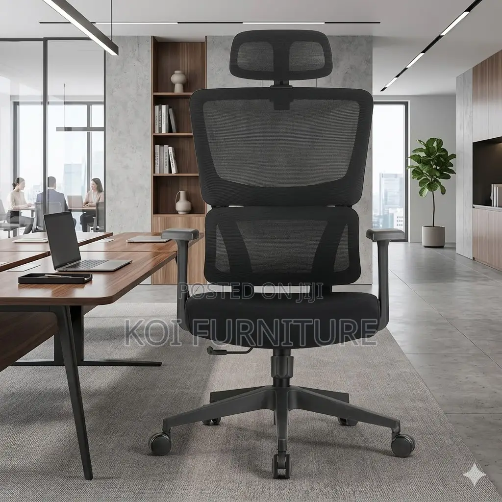 Office Chairs; High Back Fabric Orthopedic Vitoree Chairs