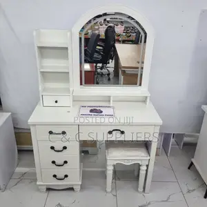 Modern White Vanity Dressing Table