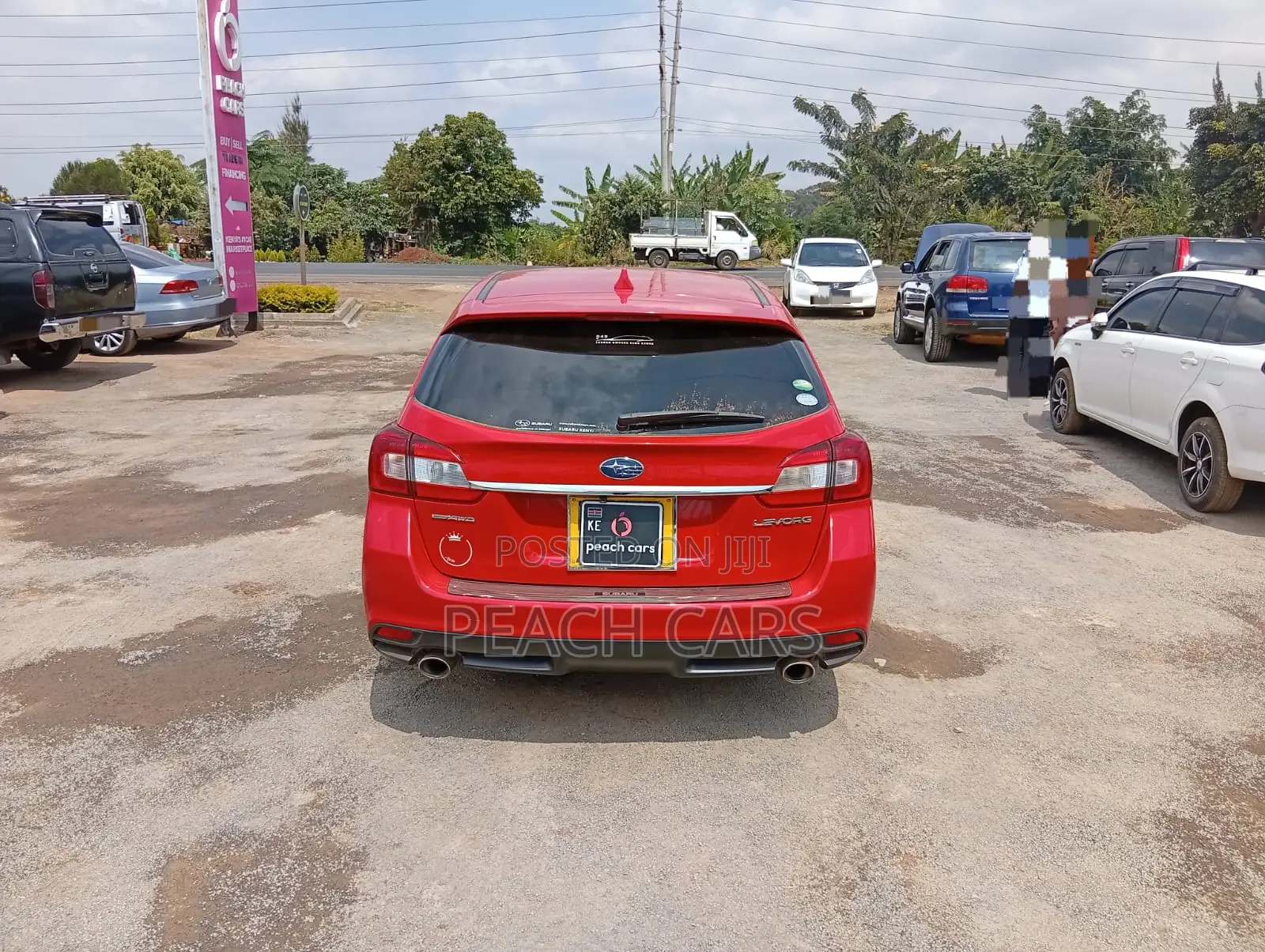Subaru Levorg 2015 Red