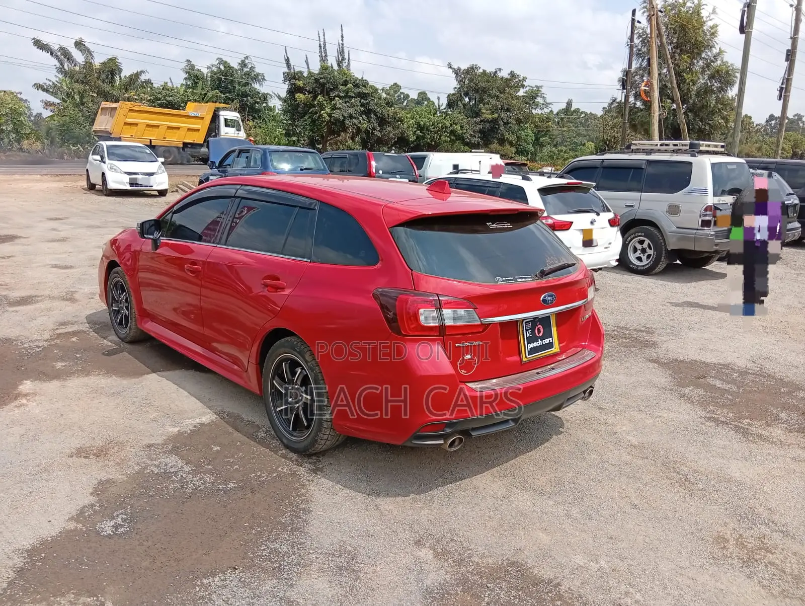 Subaru Levorg 2015 Red