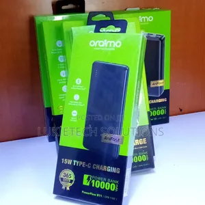 10000mah Oraimo Powerbank, Slim 5 Ports Powerbank