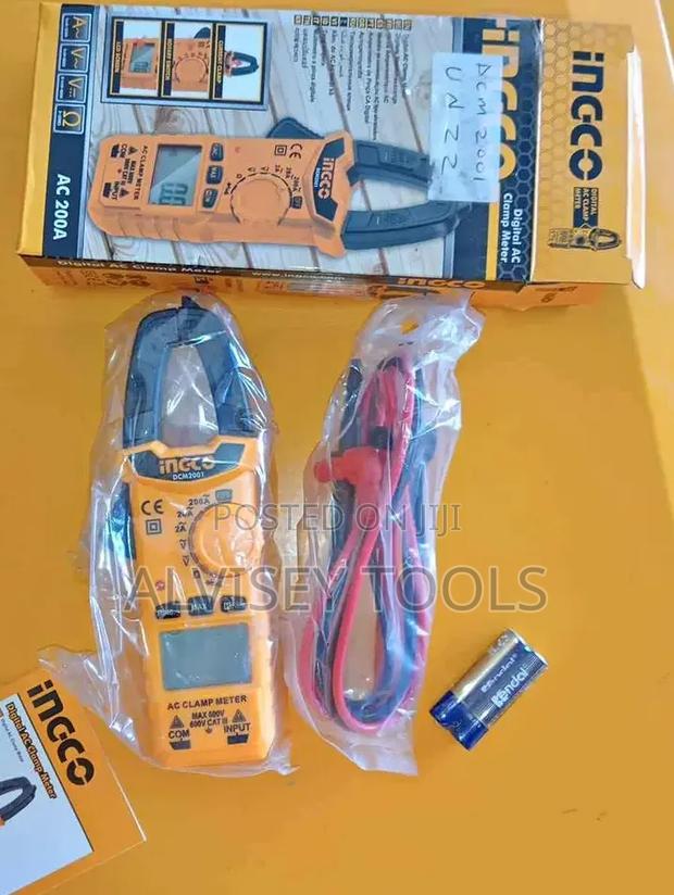 Ingco Digital Clamp Meter 200a
