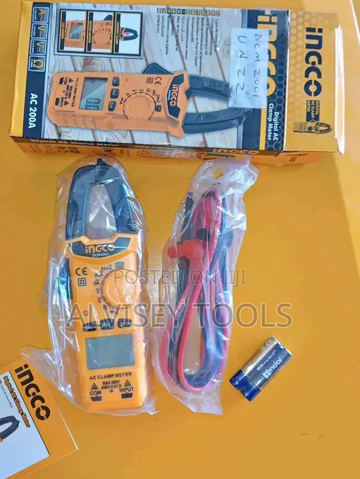 Ingco Digital Clamp Meter 200a