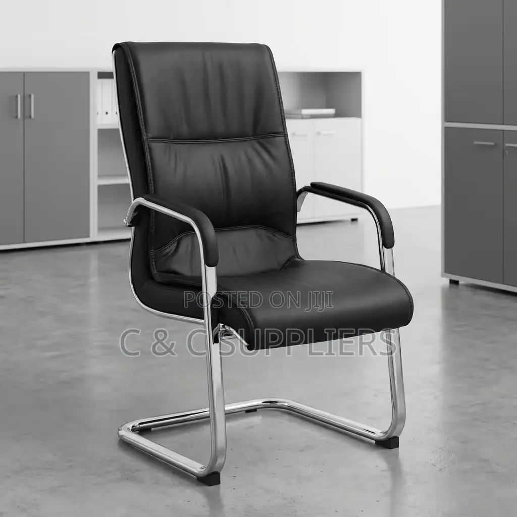 Leather Guest Chair.