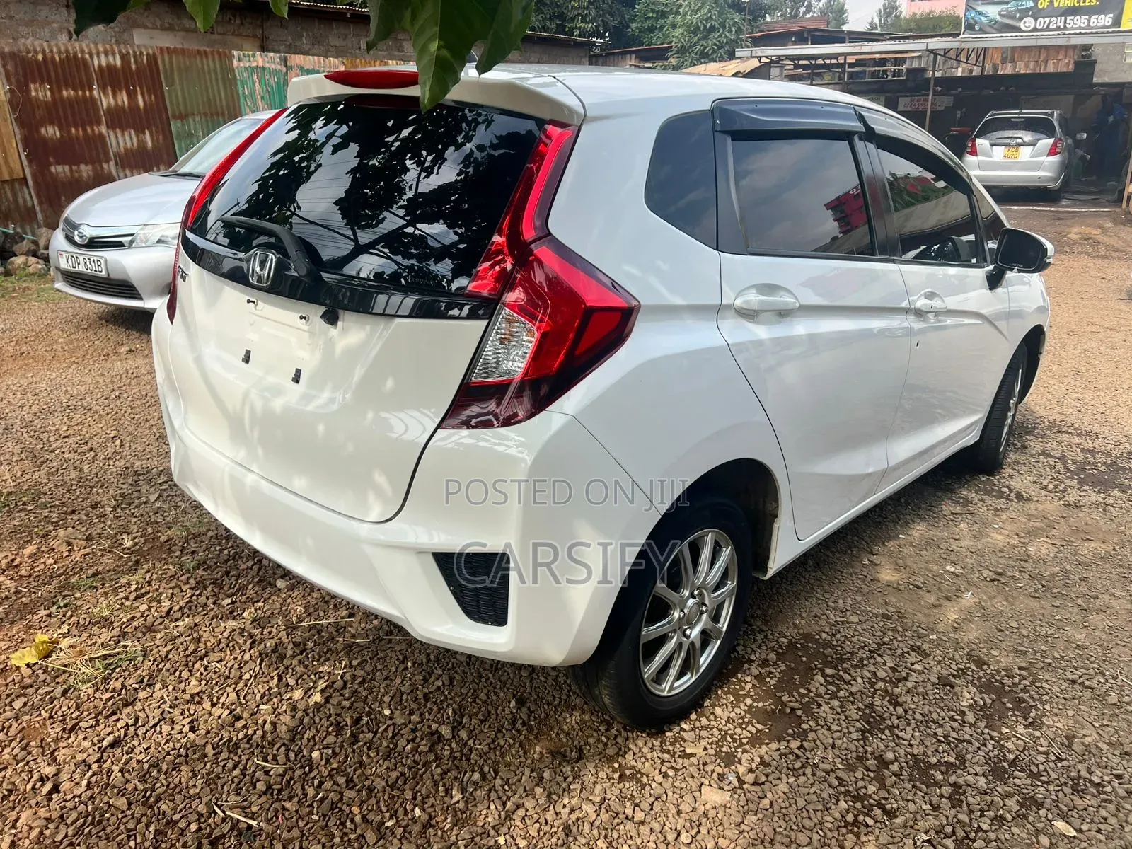 Honda Fit 2017 White