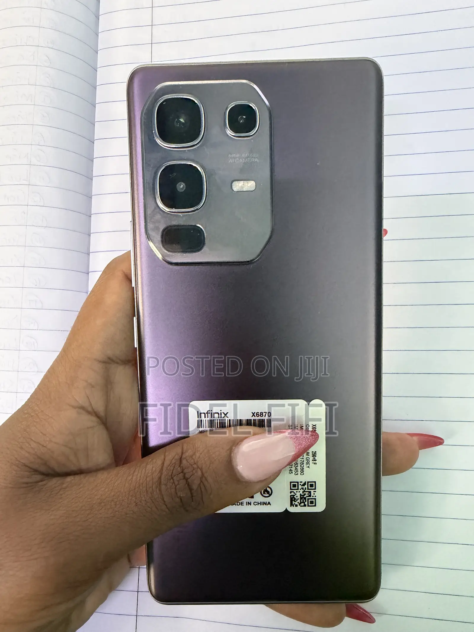 Infinix Note 50s 256 GB Gray