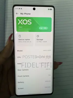 Infinix Note 50s 256 GB Gray
