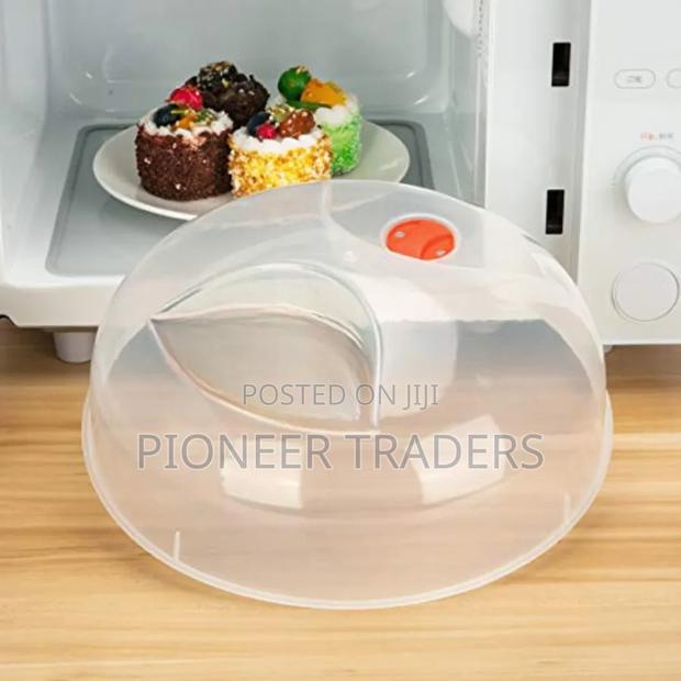 Vent Microwave Food Cover With Detachable Handle