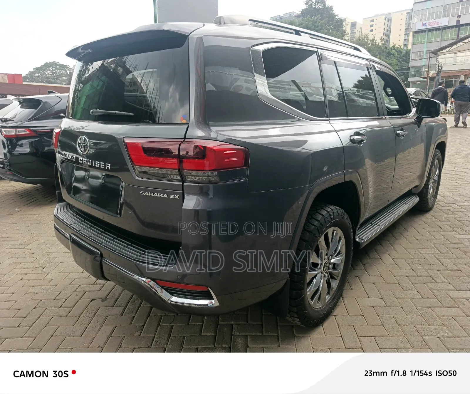 Toyota Land Cruiser 2021 Gray