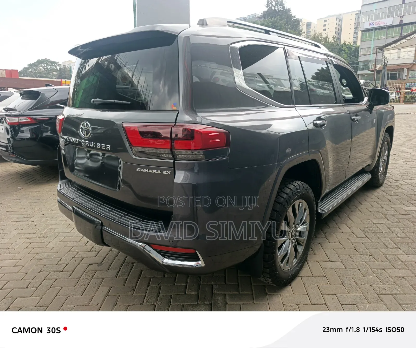 Toyota Land Cruiser 2021 Gray