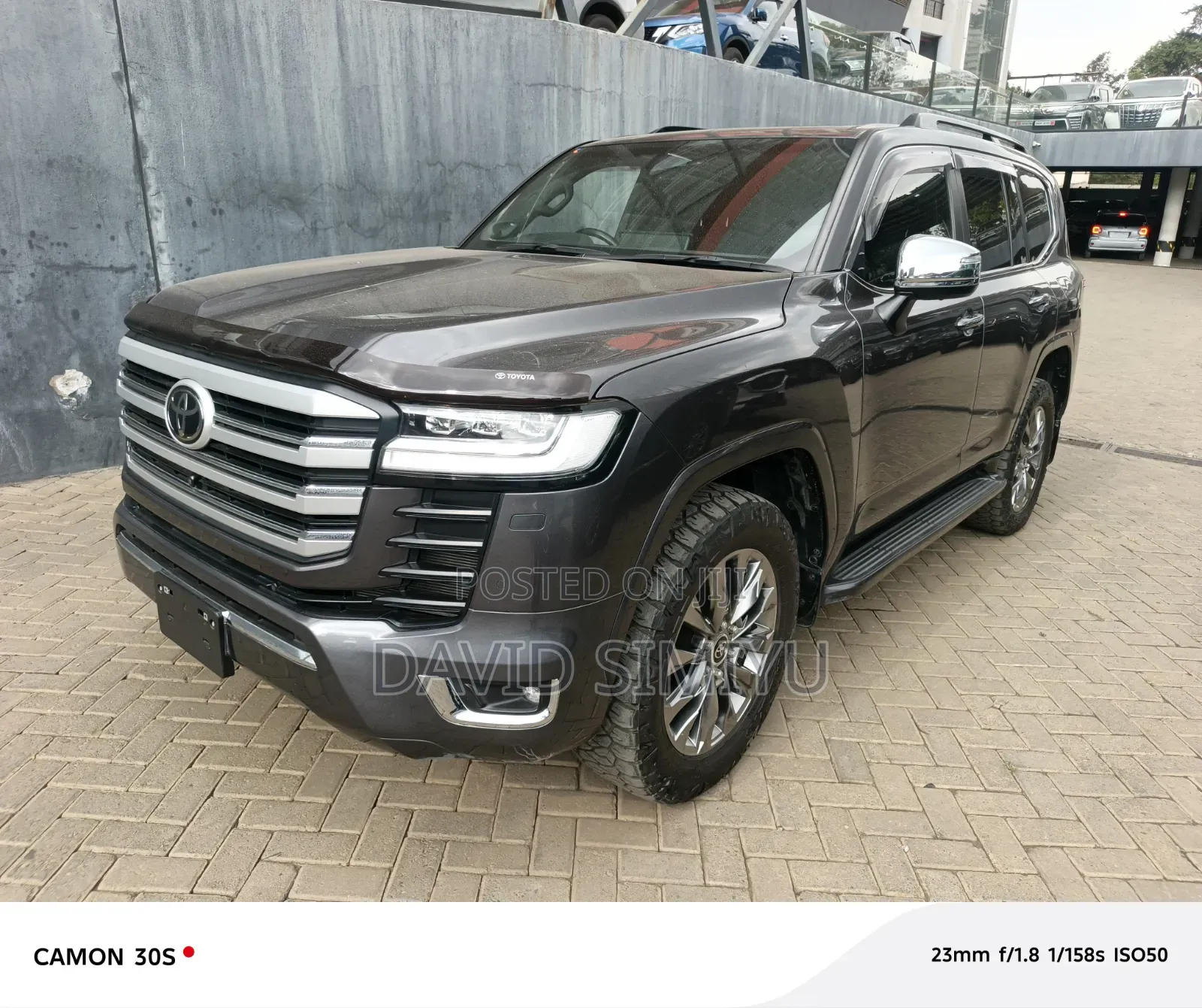 Toyota Land Cruiser 2021 Gray