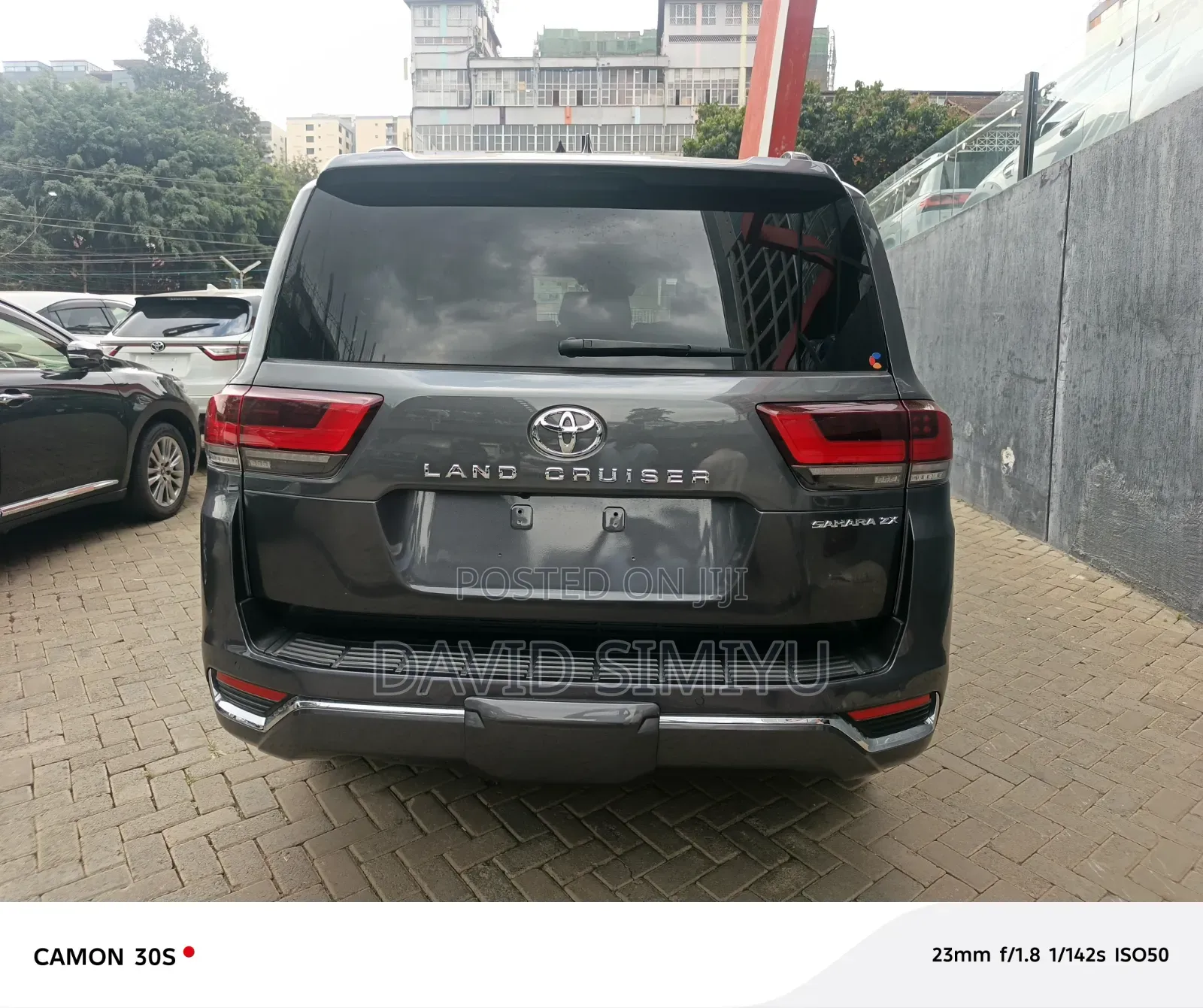 Toyota Land Cruiser 2021 Gray