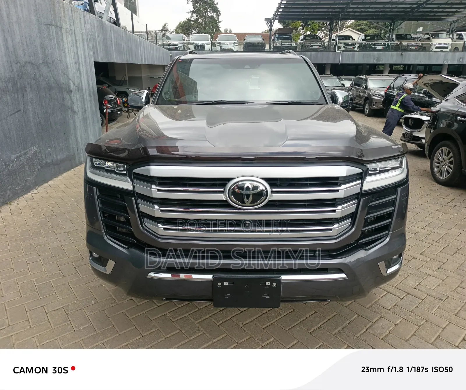 Toyota Land Cruiser 2021 Gray