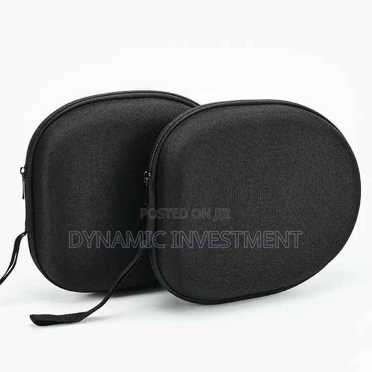 Headphone Case Pouch Travel Bag With Inner Mesh Pocket Storage Case