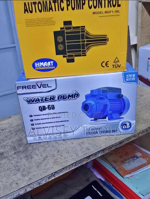 Free Level Water Pump and Pressure Control - main view
