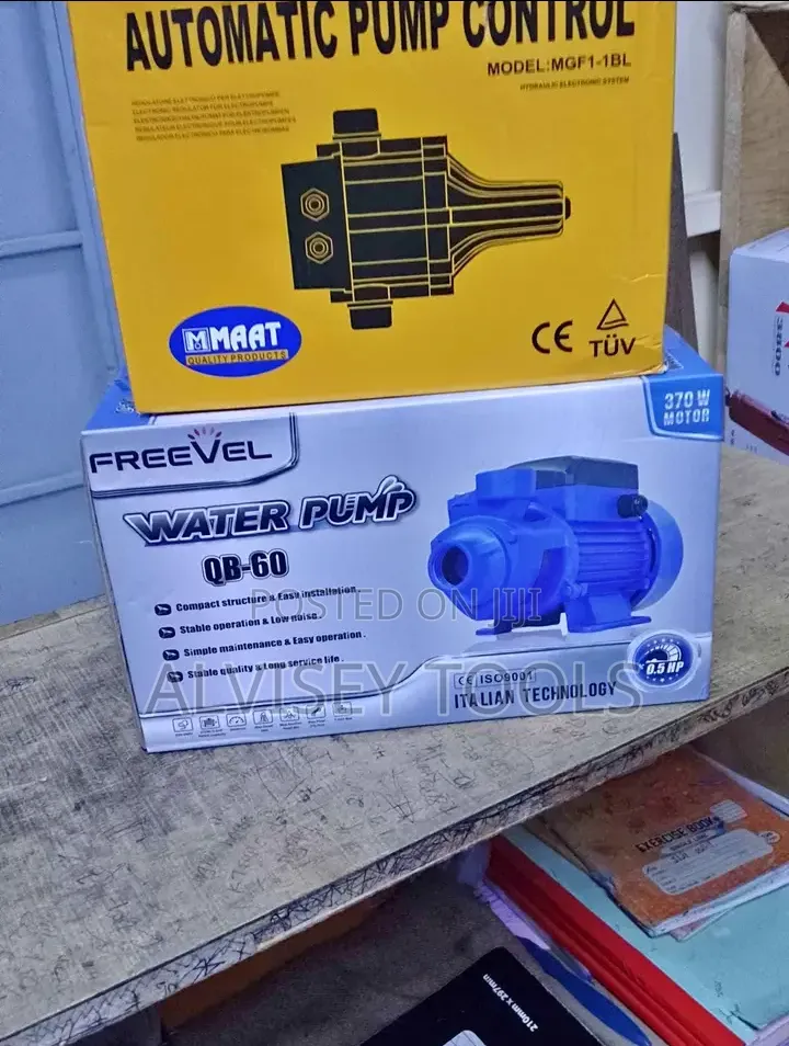 Free Level Water Pump and Pressure Control
