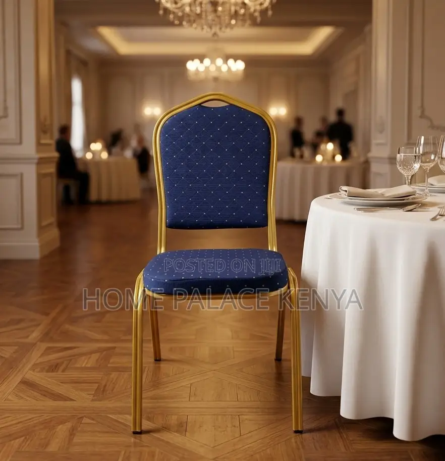 Conference Chair: Hotel Padded Stackable Chair