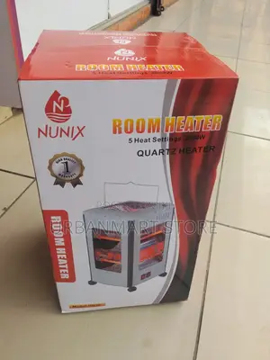Fast Heating 5-Sided Electric Quartz Room Heater- Nunix