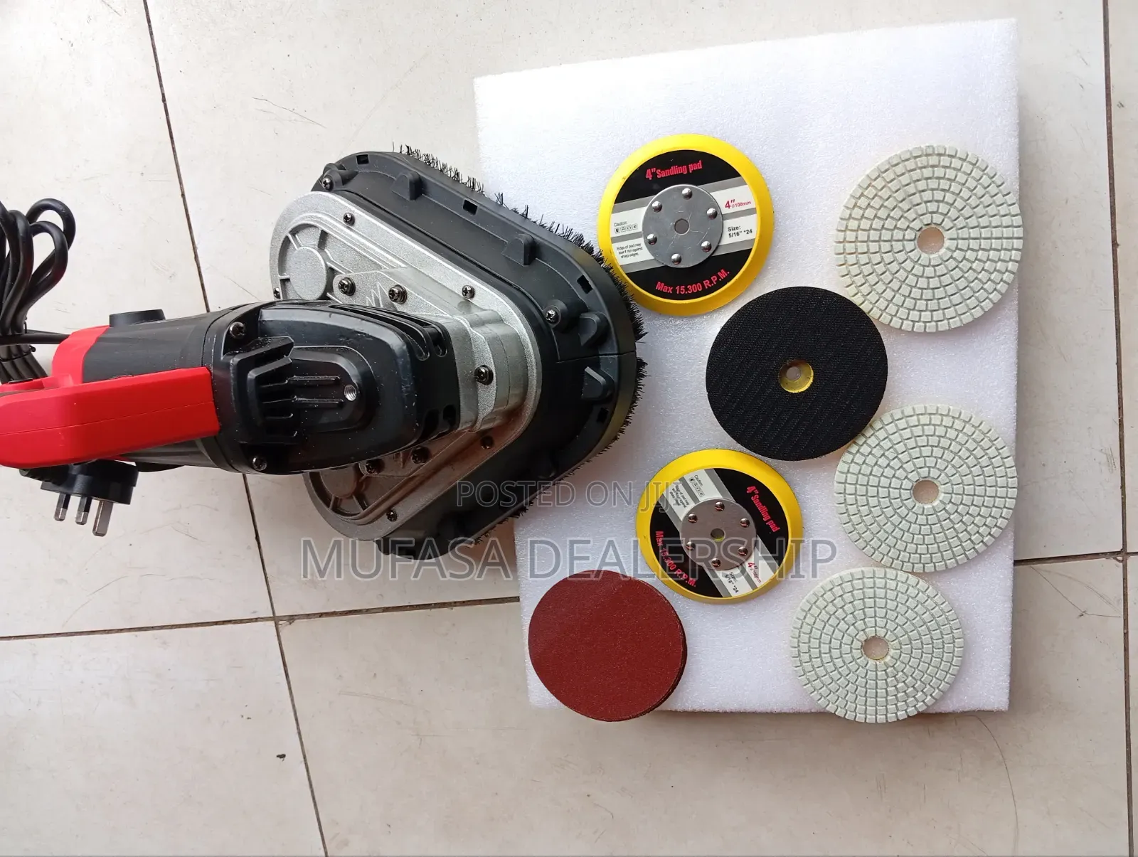 Multifunctional Concrete Wall/Floor Grinder