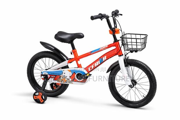 Cf 16-inch Kids Bicycle With Basket Training Wheels