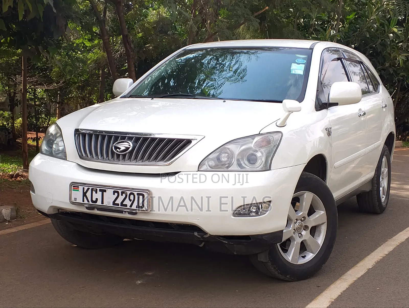 Toyota Harrier 2012 White