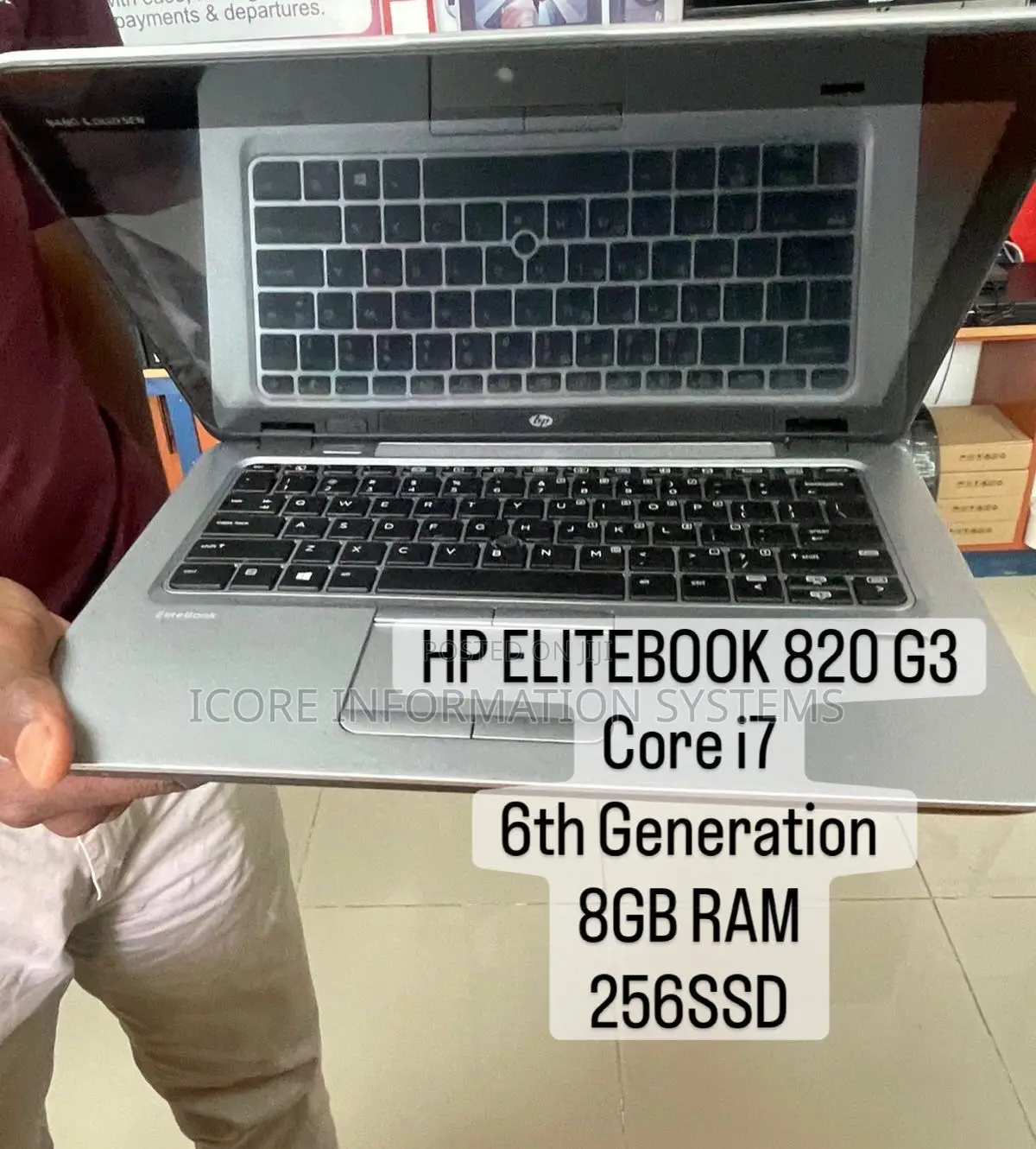 Laptop HP EliteBook 820 G3 8GB Intel Core i7 SSD 256GB