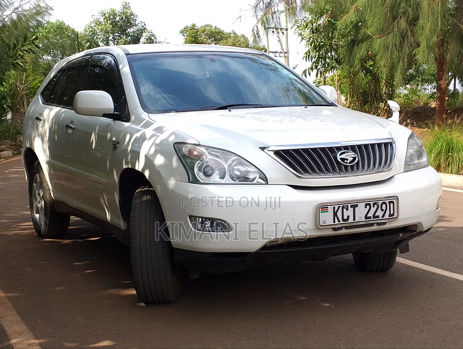 Toyota Harrier 2012 White