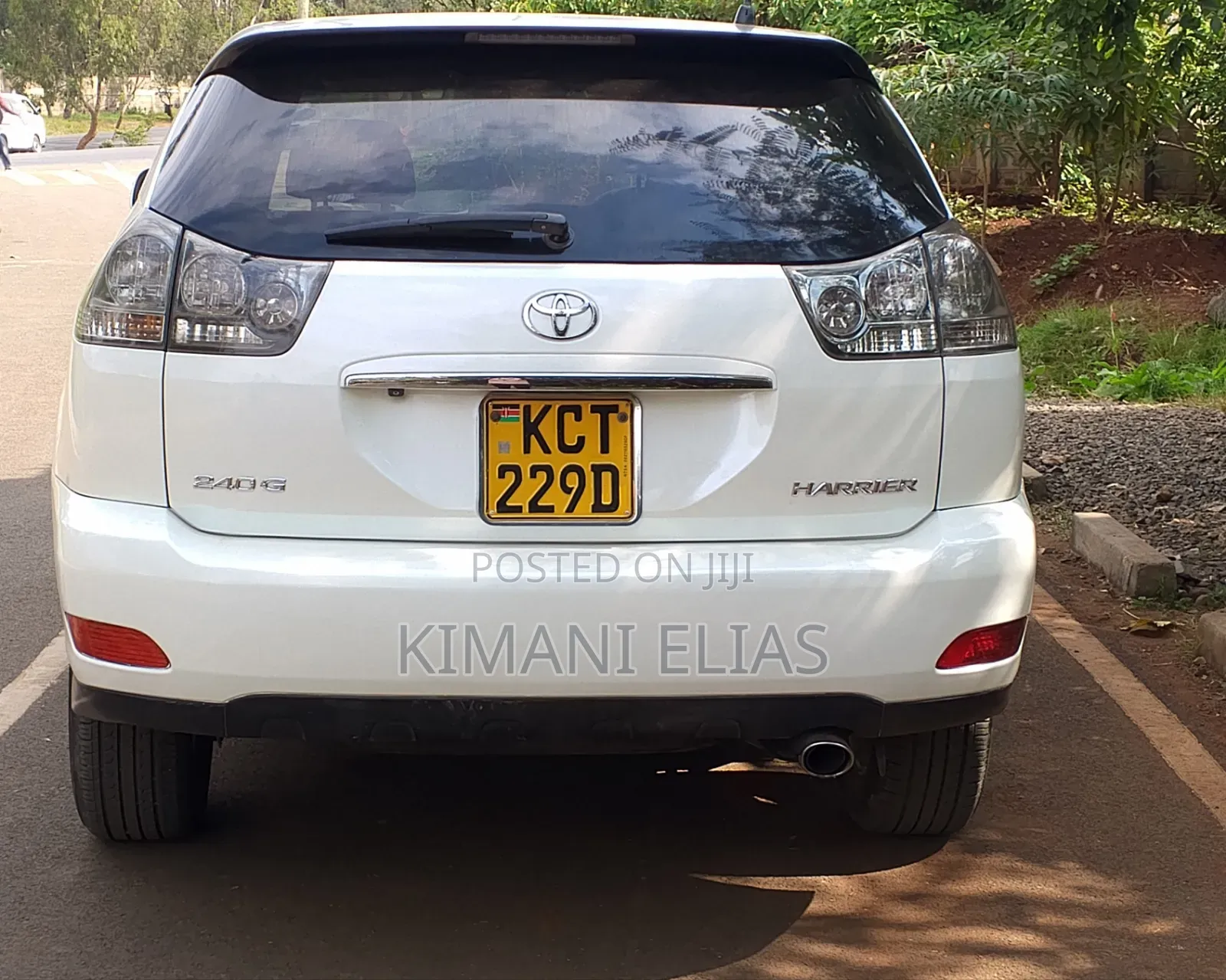 Toyota Harrier 2012 White