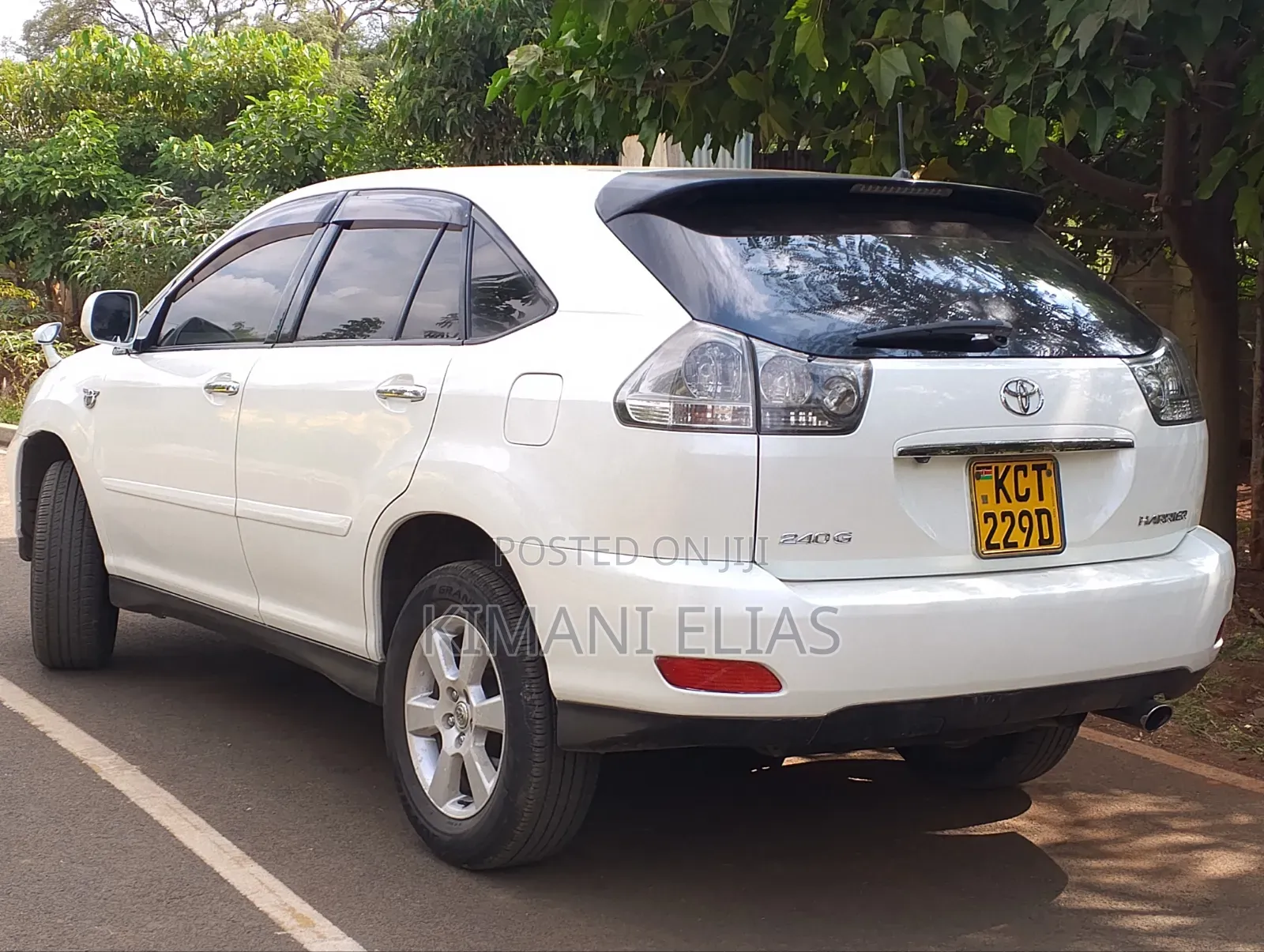 Toyota Harrier 2012 White