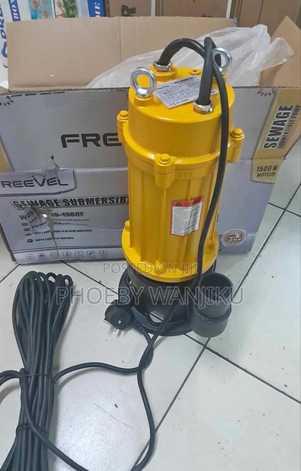 Heavy Duty 2" Submersible Sewage Pump/Freevel Sewage Pump