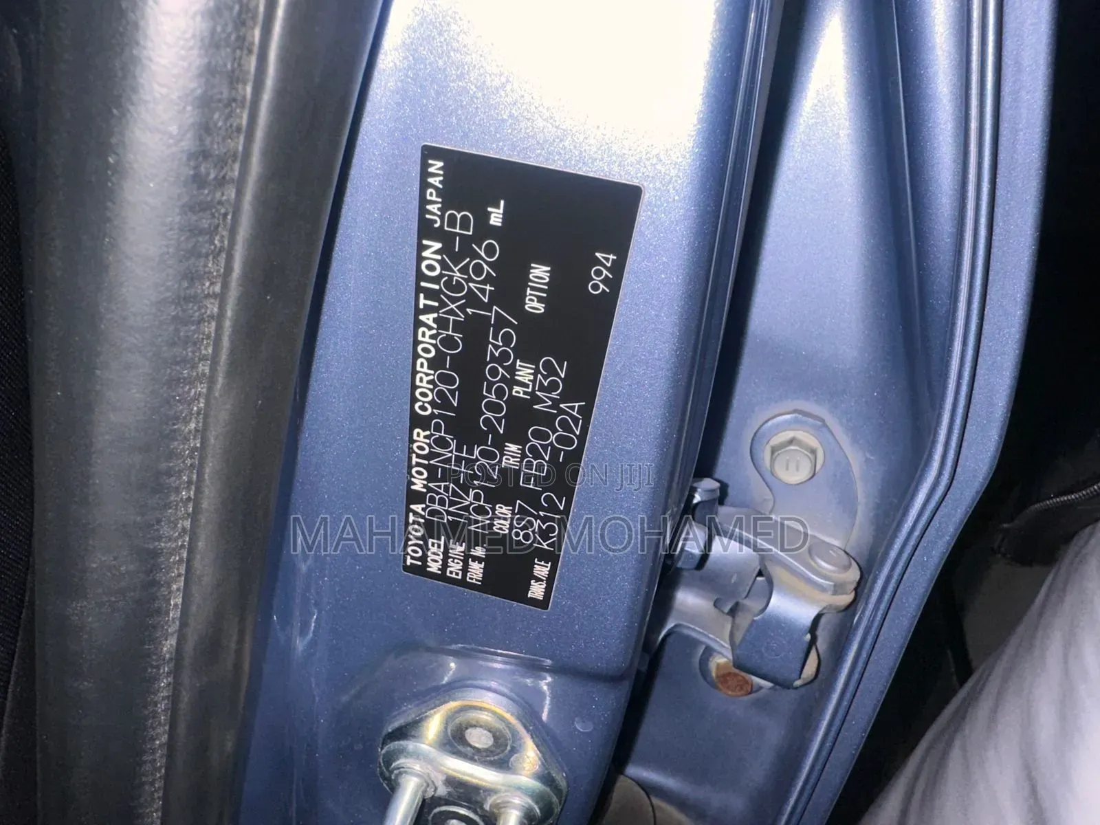 Toyota Ractis 2014 Blue