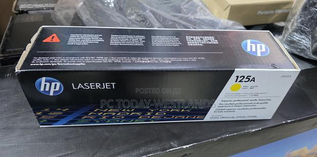 Hp 125a Yellow Original Laserjet Toner Cartridge