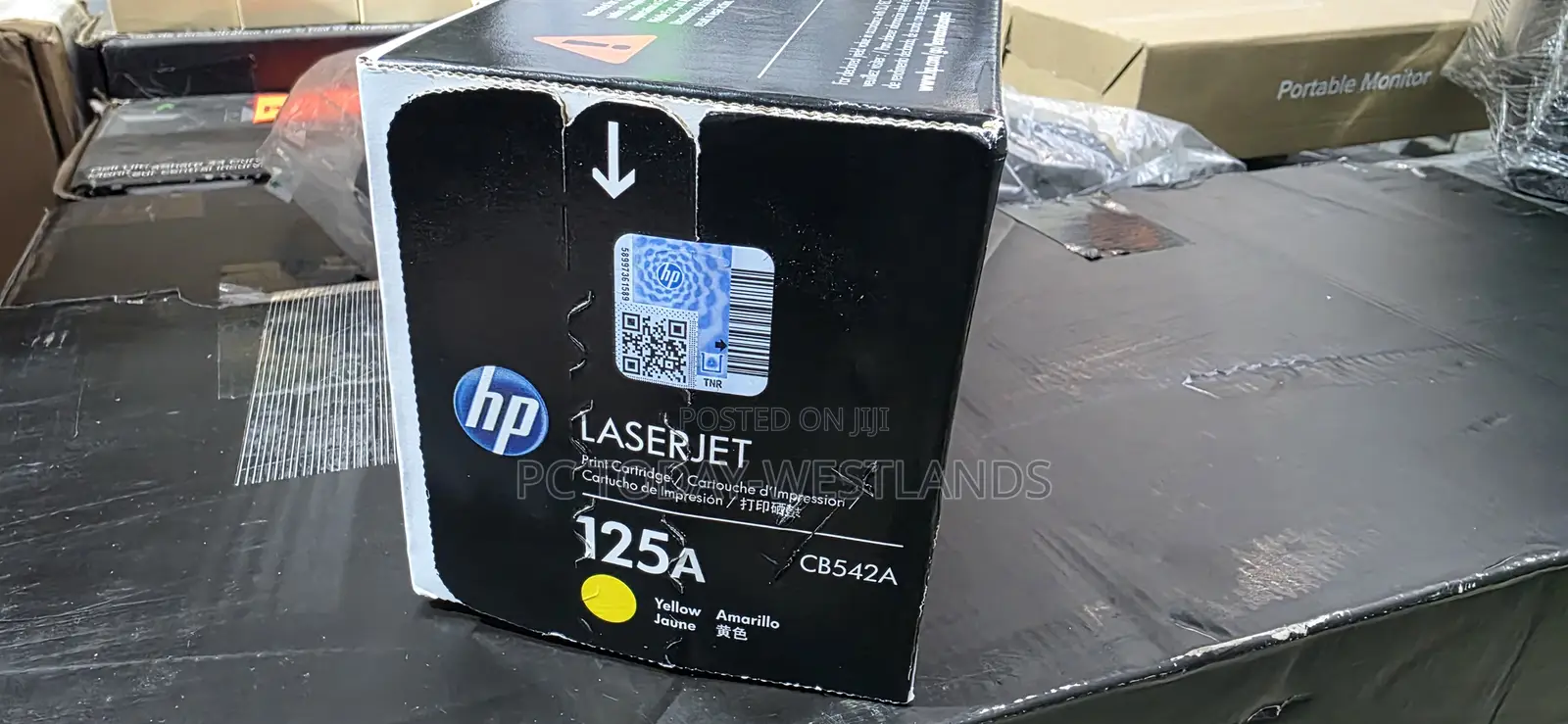 Hp 125a Yellow Original Laserjet Toner Cartridge