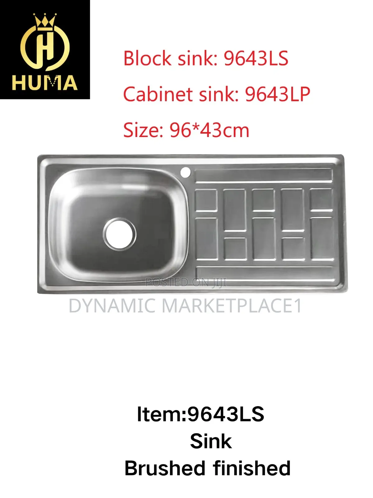 Sink Brushed Finished