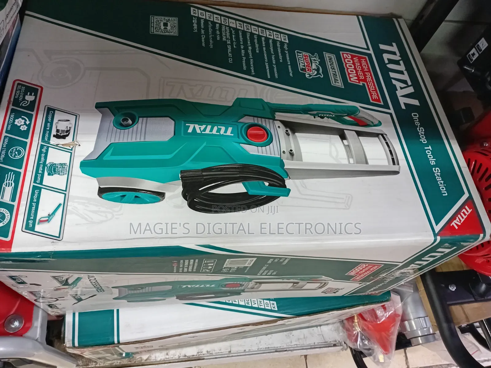 Highly Versatile 2000w Total Pressure Washer