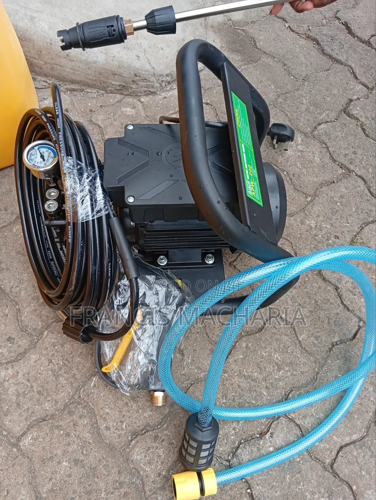 High Pressure Portable Washer Machine