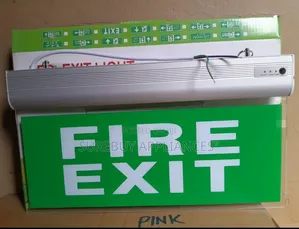 Wall Mounted Led Exit Sign For Safety & Emergency Use