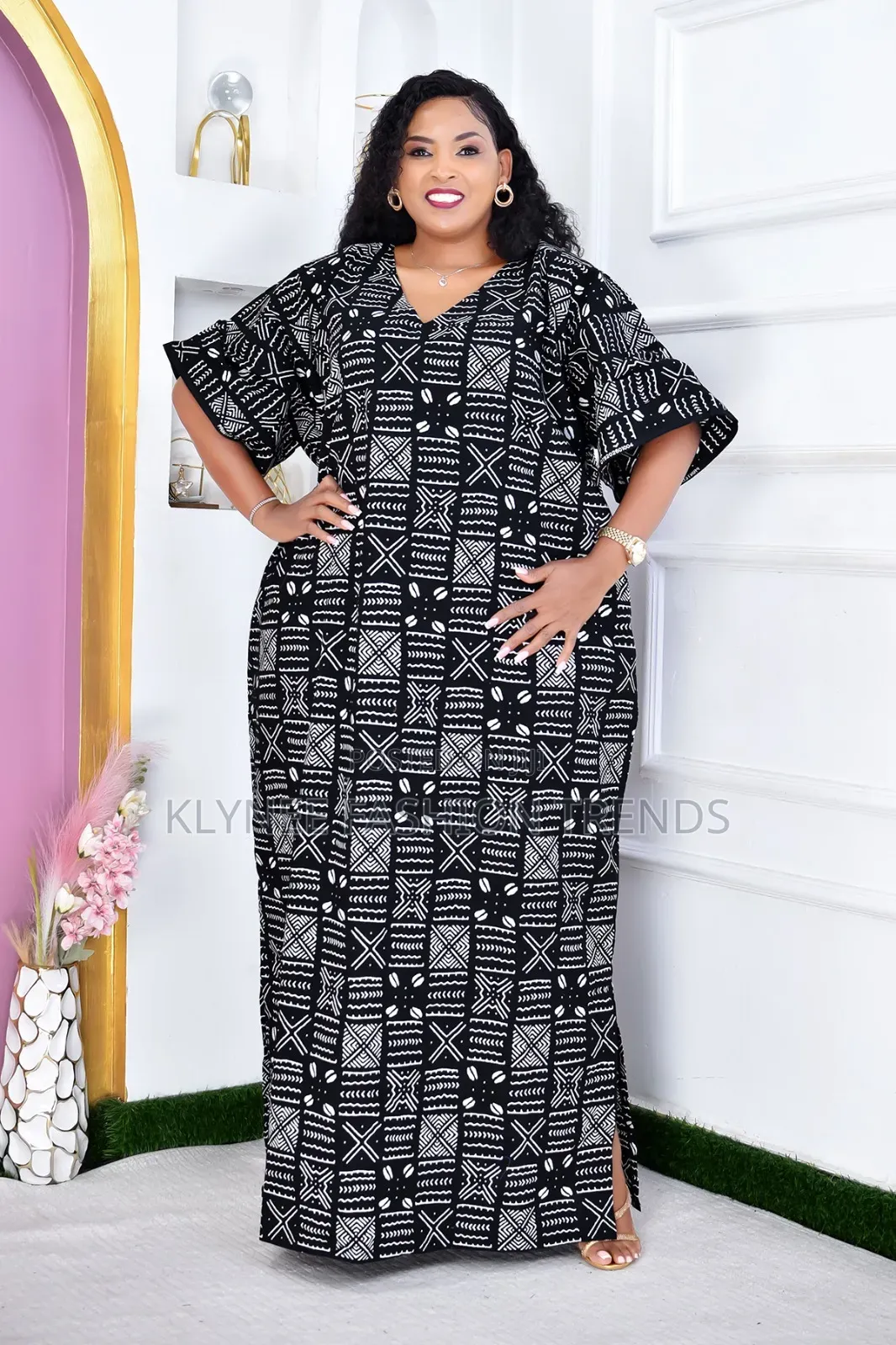 Ankara Maxi Dress