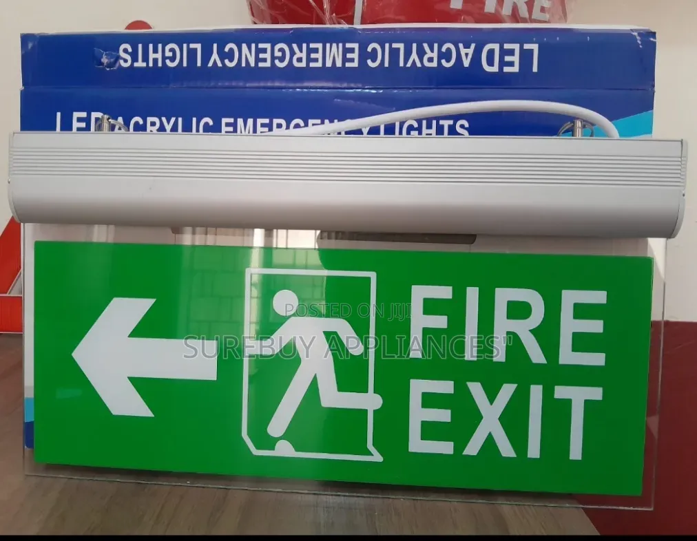 Led Exit Sign Emergency Light