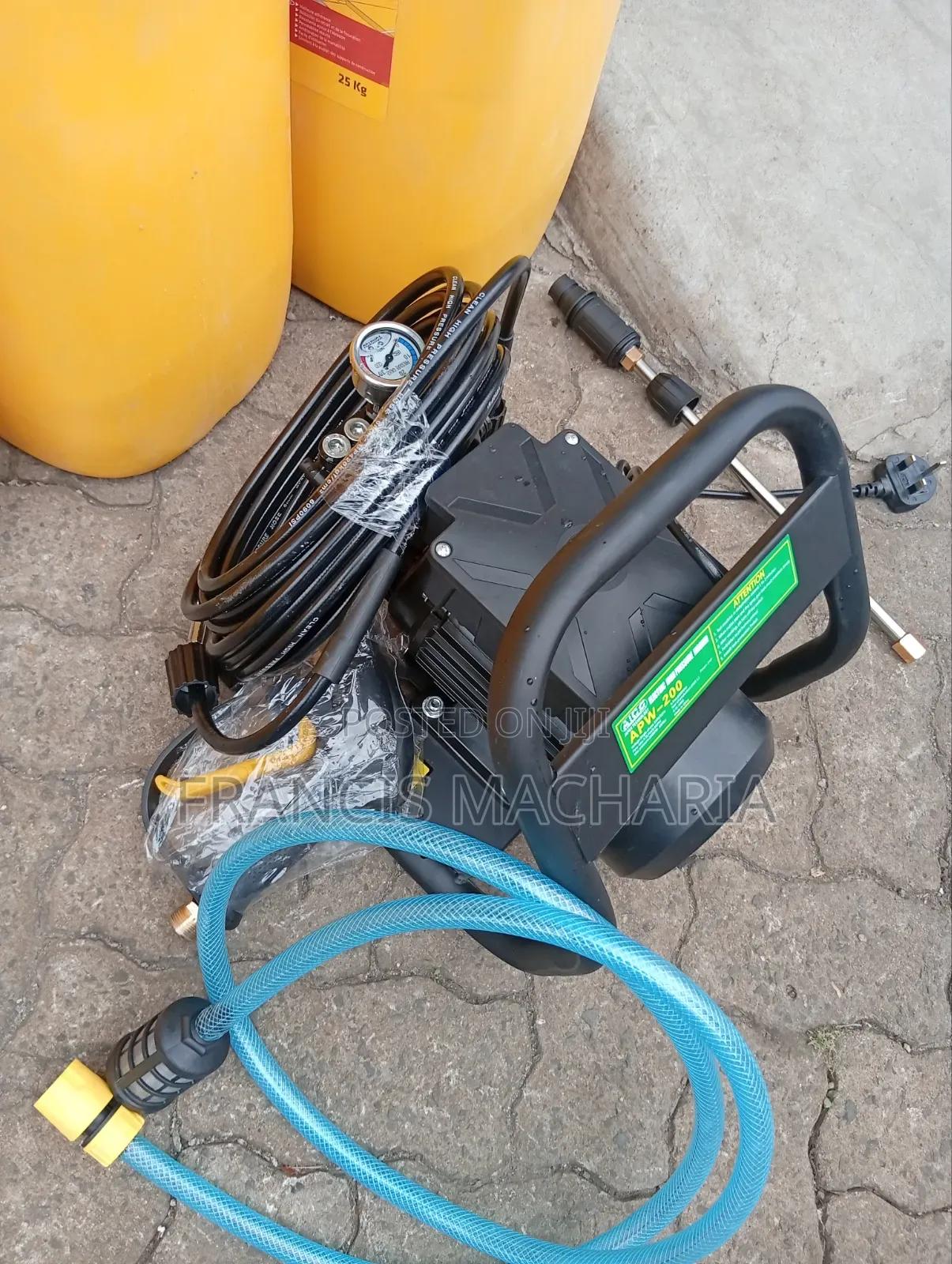 Electric Portable High Pressure Car Wash