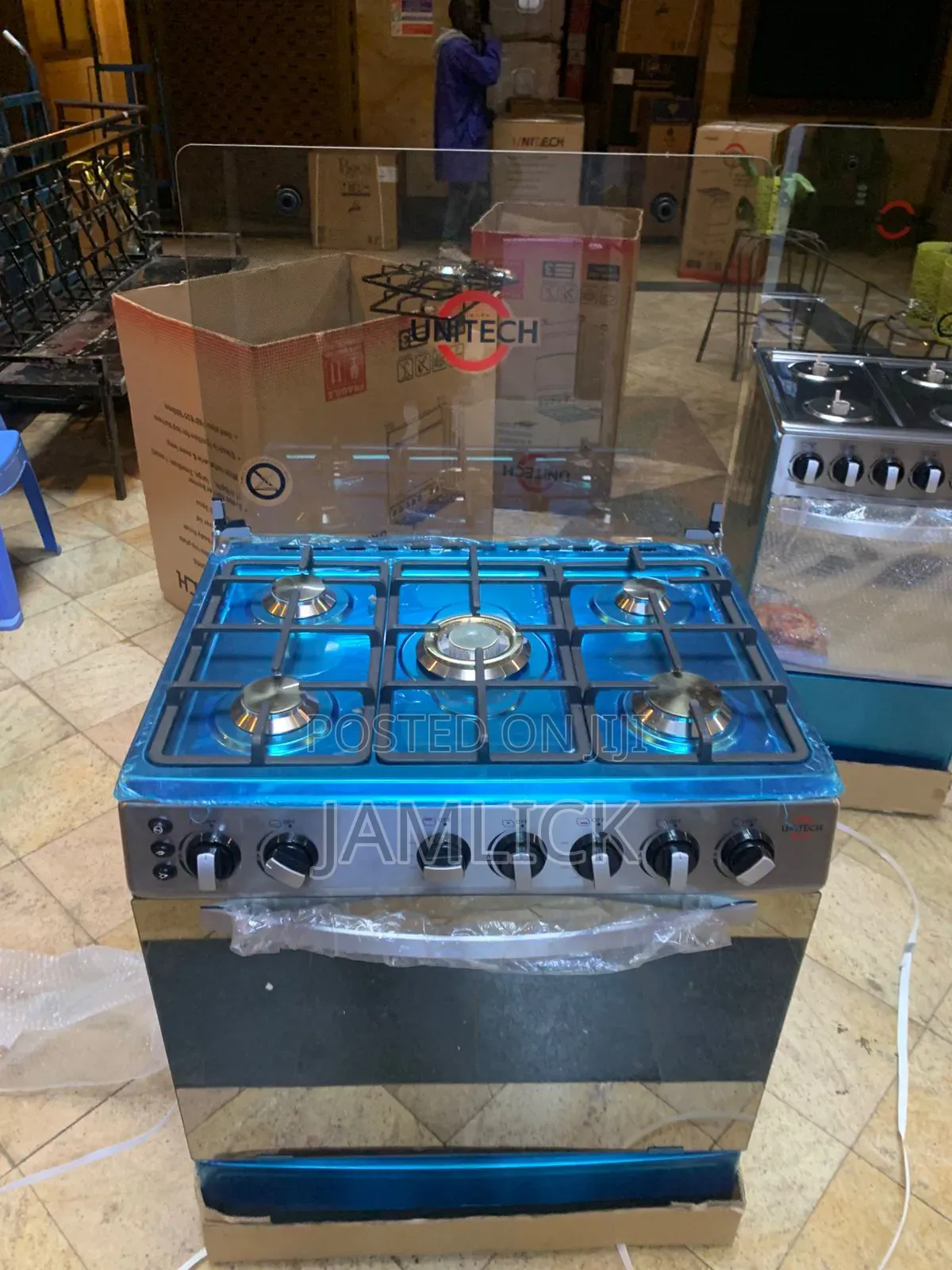 Unitech Cooker 5 Gas Burner - Ab