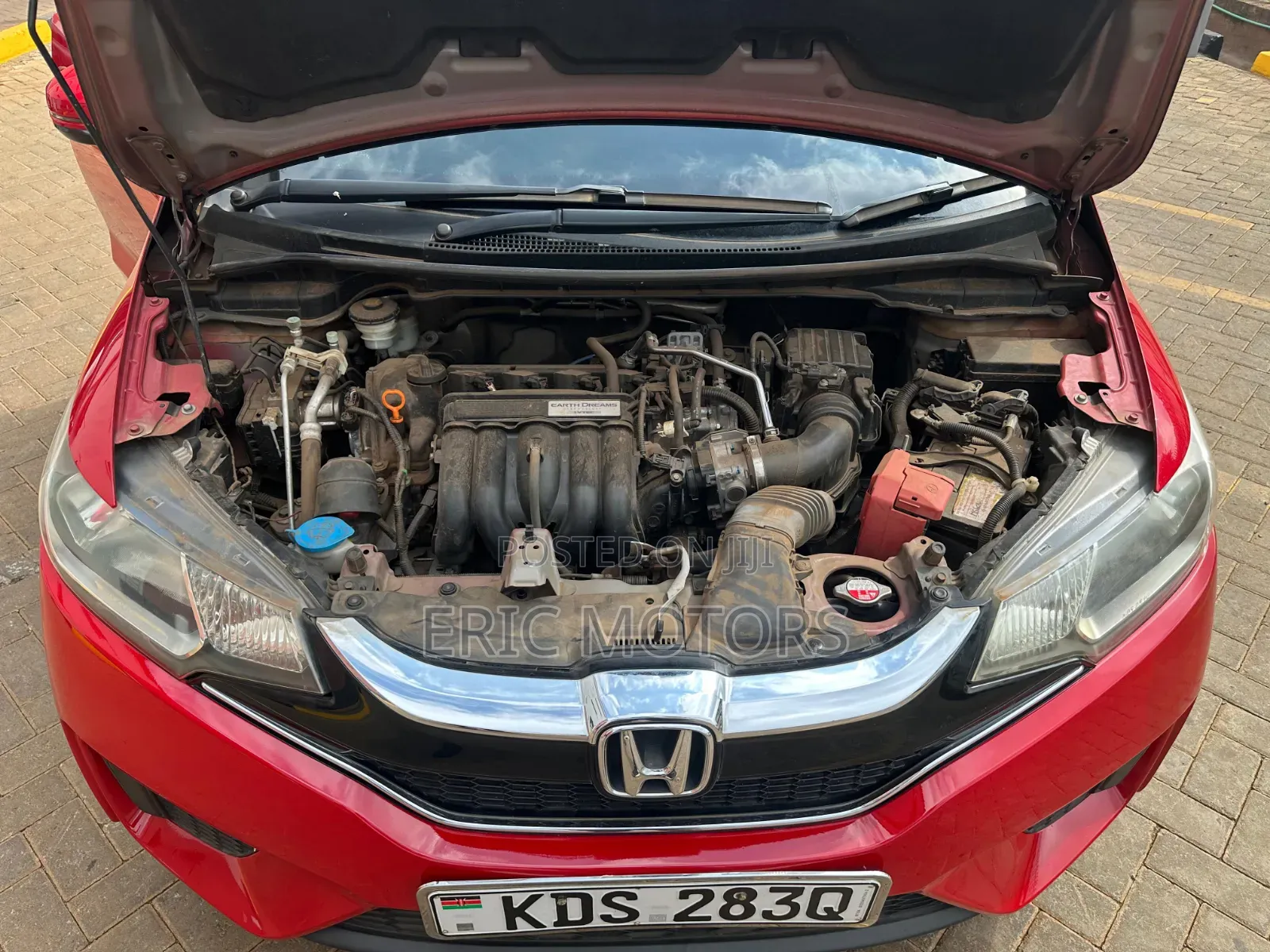 Honda Fit 2017 Red