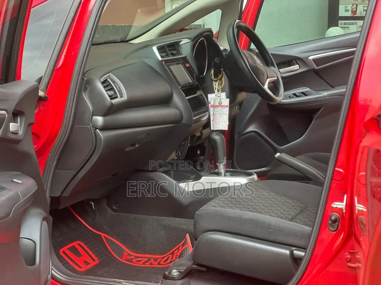 Honda Fit 2017 Red